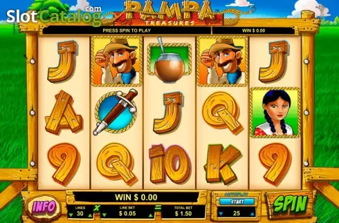 Pampa Treasures Λογότυπο