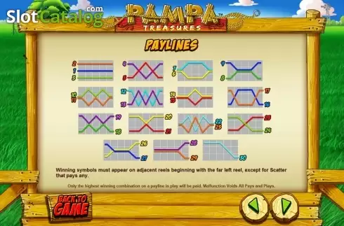 Οθόνη6. Pampa Treasures Κουλοχέρης 