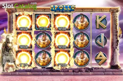 Οθόνη 3. Apollo God of the Sun (Leander Games) Κουλοχέρης
