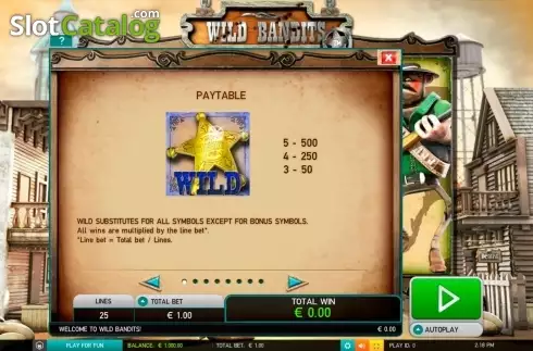 Οθόνη2. Wild Bandits (Leander) Κουλοχέρης 