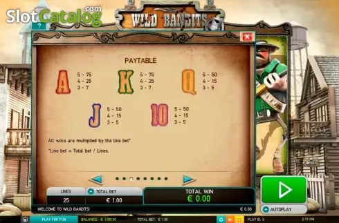Οθόνη4. Wild Bandits (Leander) Κουλοχέρης 