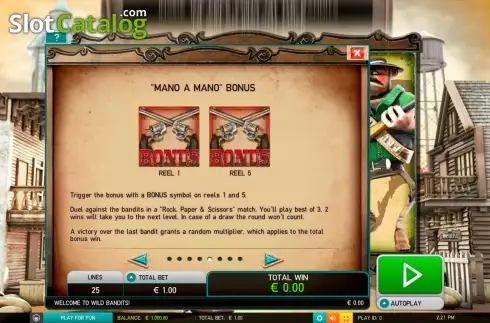 Οθόνη6. Wild Bandits (Leander) Κουλοχέρης 