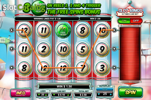 Οθόνη4. Reely Bingo Κουλοχέρης