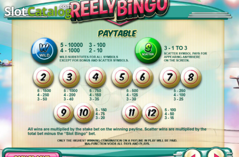 Οθόνη5. Reely Bingo Κουλοχέρης
