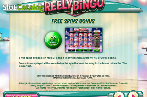 Οθόνη8. Reely Bingo Κουλοχέρης