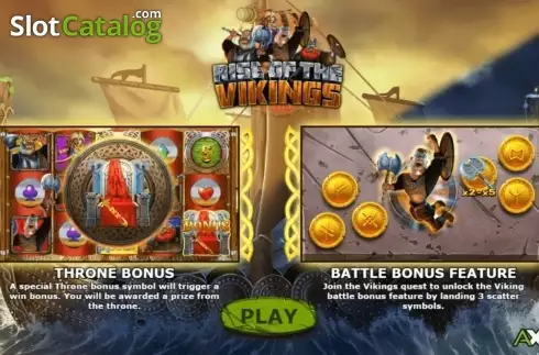 Οθόνη2. Rise Of The Vikings (Leander Games) Κουλοχέρης 