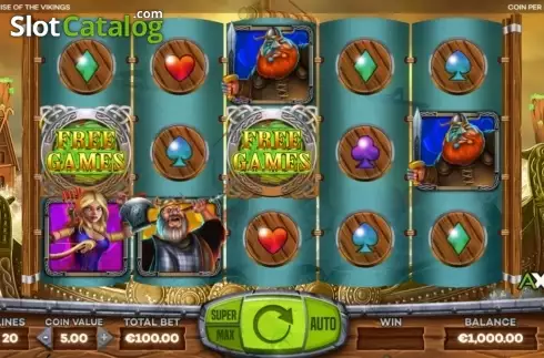 Οθόνη3. Rise Of The Vikings (Leander Games) Κουλοχέρης 
