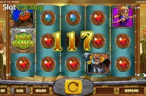 Οθόνη6. Rise Of The Vikings (Leander Games) Κουλοχέρης 