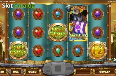 Οθόνη8. Rise Of The Vikings (Leander Games) Κουλοχέρης 