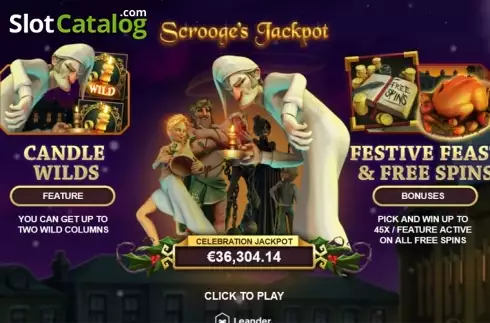 Οθόνη2. Scrooge's Jackpot Κουλοχέρης