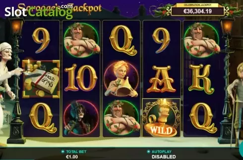 Οθόνη3. Scrooge's Jackpot Κουλοχέρης