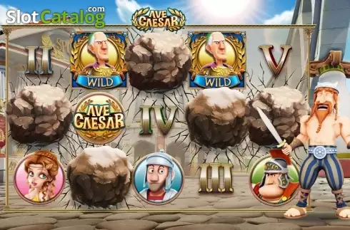 Οθόνη2. Ave Caesar (Leander Games) Κουλοχέρης