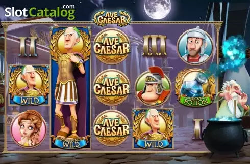 Οθόνη5. Ave Caesar (Leander Games) Κουλοχέρης