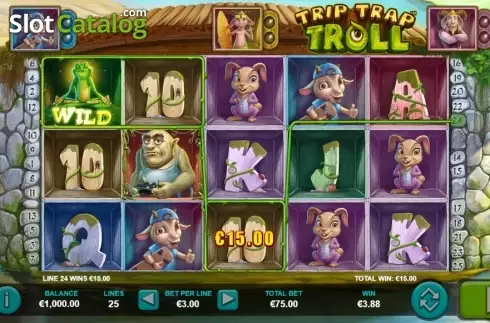 Οθόνη5. Trip Trap Troll Κουλοχέρης