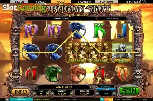 Οθόνη4. Dragon Slot Jackpot Κουλοχέρης