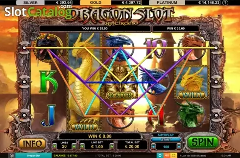 Οθόνη5. Dragon Slot Jackpot Κουλοχέρης