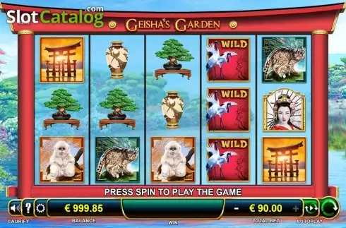 Οθόνη2. Geisha's Garden Κουλοχέρης