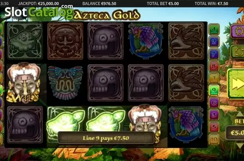 Οθόνη4. Azteca Gold Κουλοχέρης