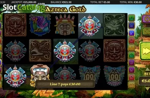 Οθόνη5. Azteca Gold Κουλοχέρης