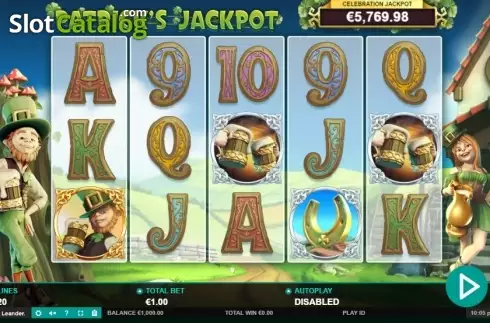 Οθόνη2. Patrick's Jackpot Κουλοχέρης