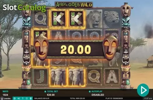 Οθόνη6. Africa Goes Wild Κουλοχέρης