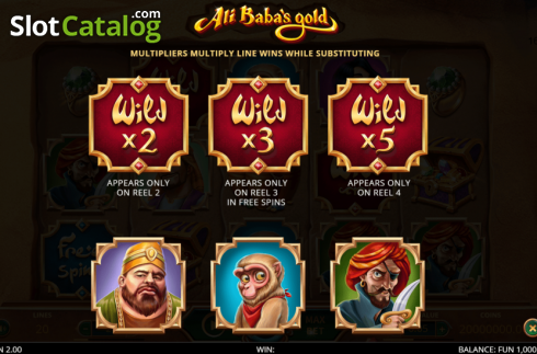 Οθόνη8. Ali Baba's Gold Κουλοχέρης