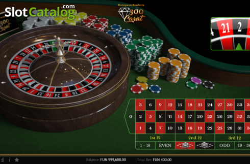Οθόνη3. 300 Carat Roulette Κουλοχέρης
