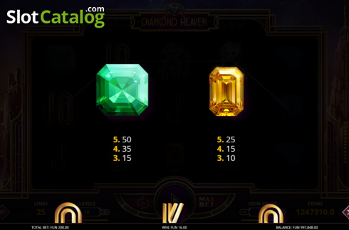 Οθόνη9. Diamond Heaven Κουλοχέρης