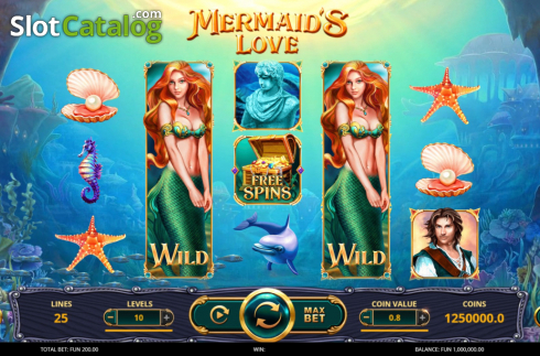 Οθόνη2. Mermaid's Love Κουλοχέρης