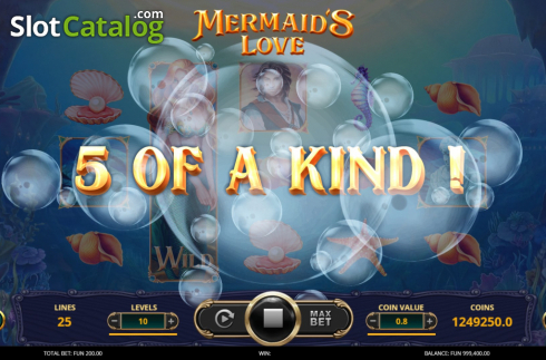 Οθόνη4. Mermaid's Love Κουλοχέρης