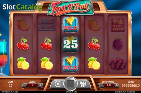 Οθόνη4. Feast O Fruit Κουλοχέρης