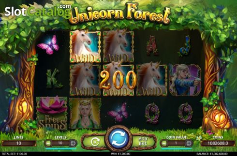 Οθόνη4. Unicorn Forest Κουλοχέρης