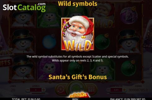 Οθόνη9. Santa’s Gifts (Leap) Κουλοχέρης