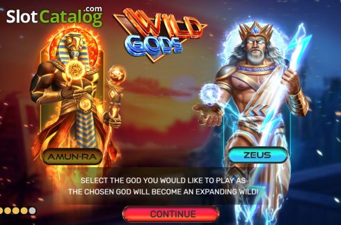 Οθόνη2. Wild Gods (Leap Gaming) Κουλοχέρης