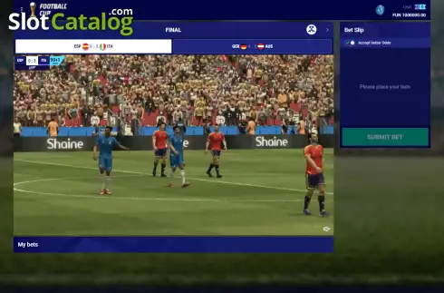 Οθόνη2. Virtual Football Cup Κουλοχέρης