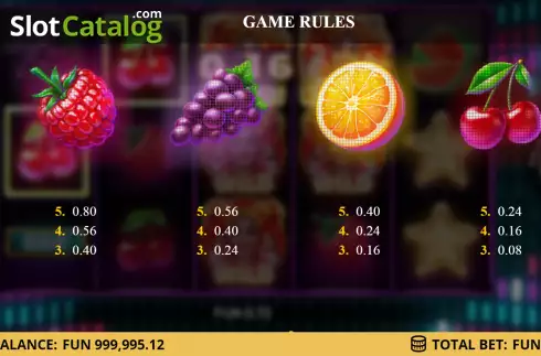 Οθόνη9. Party Fruits Κουλοχέρης