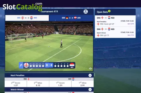 Οθόνη6. Football Penalty Duel Κουλοχέρης
