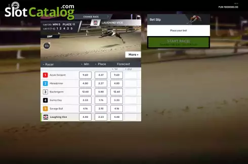Οθόνη2. Greyhounds Streak Κουλοχέρης 