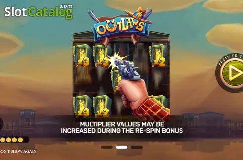 Οθόνη2. Outlaws (Leap Gaming) Κουλοχέρης