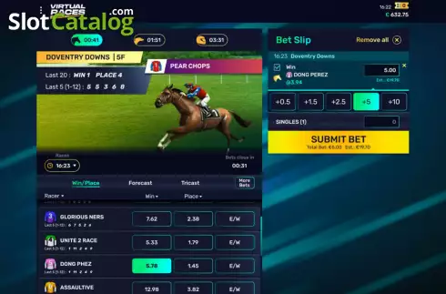 Οθόνη4. Virtual Races Κουλοχέρης