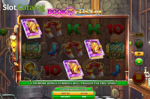 Οθόνη5. Book Of Fusion Κουλοχέρης