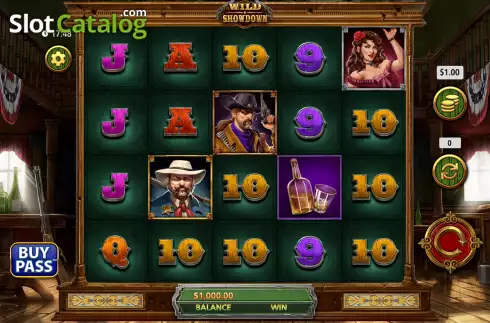 Οθόνη2. Wild Showdown Κουλοχέρης 