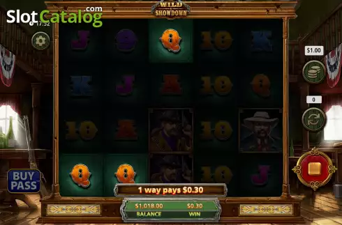Οθόνη4. Wild Showdown Κουλοχέρης 