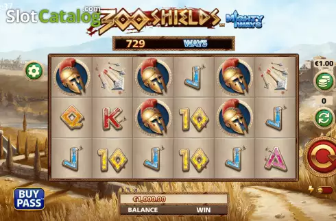 Οθόνη3. 300 Shields Mighty Ways Κουλοχέρης