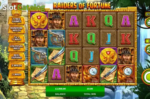 Οθόνη3. Raiders Of Fortune Κουλοχέρης