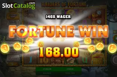 Οθόνη9. Raiders Of Fortune Κουλοχέρης