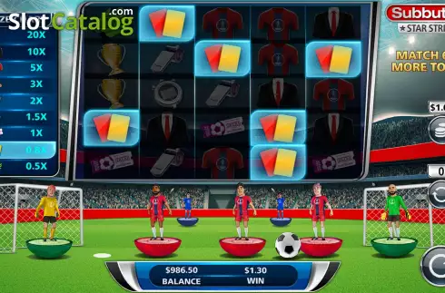 Οθόνη5. Subbuteo Star Striker Κουλοχέρης