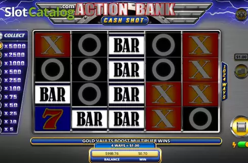 Οθόνη3. Action Bank Cash Shot Κουλοχέρης 