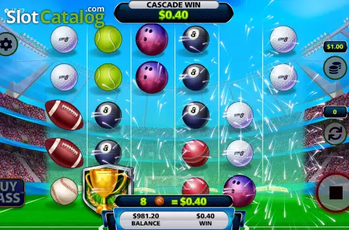 Οθόνη3. Sports Bonanza Accumul8 Κουλοχέρης 