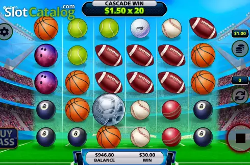 Οθόνη5. Sports Bonanza Accumul8 Κουλοχέρης 